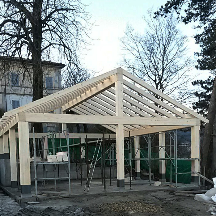 struttura legno antisismica