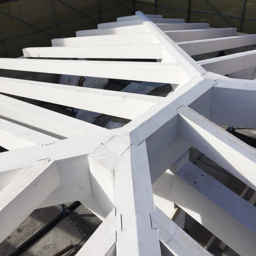Tetto Lamellare Legno